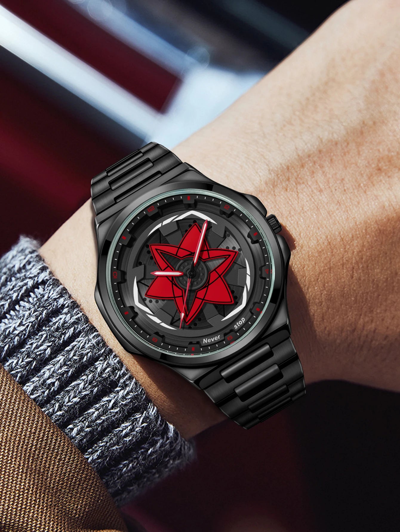 ساعه بعجله دواره ثلاثيه الابعاد لعشاق السيارات