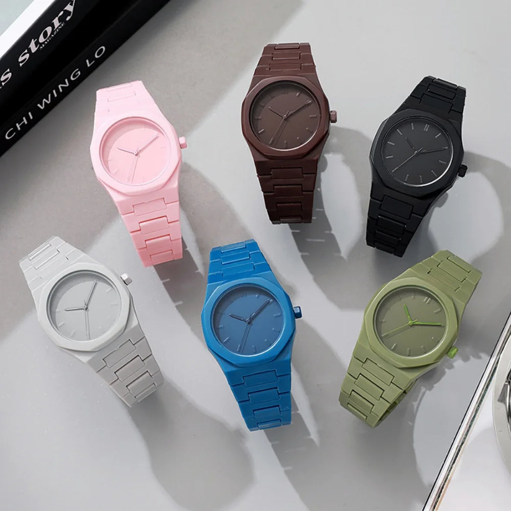 ساعة رجالية سوداء فخمة – ستايل بسيط وجذاب