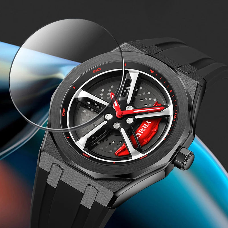 ساعة رياضية مبتكرة بقرص متحرك وتصميم جريء