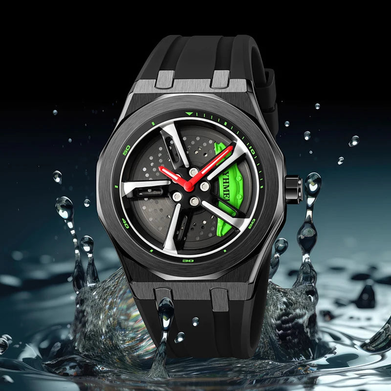 ساعة رياضية مبتكرة بقرص متحرك وتصميم جريء